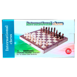 Cờ vua gỗ nam châm 001879 (29x29x2.5cm)